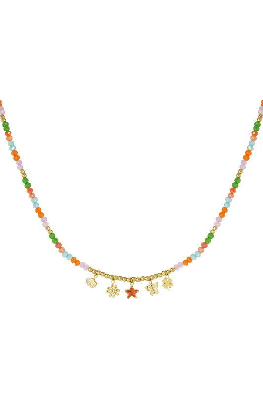Kralen ketting nature neutral