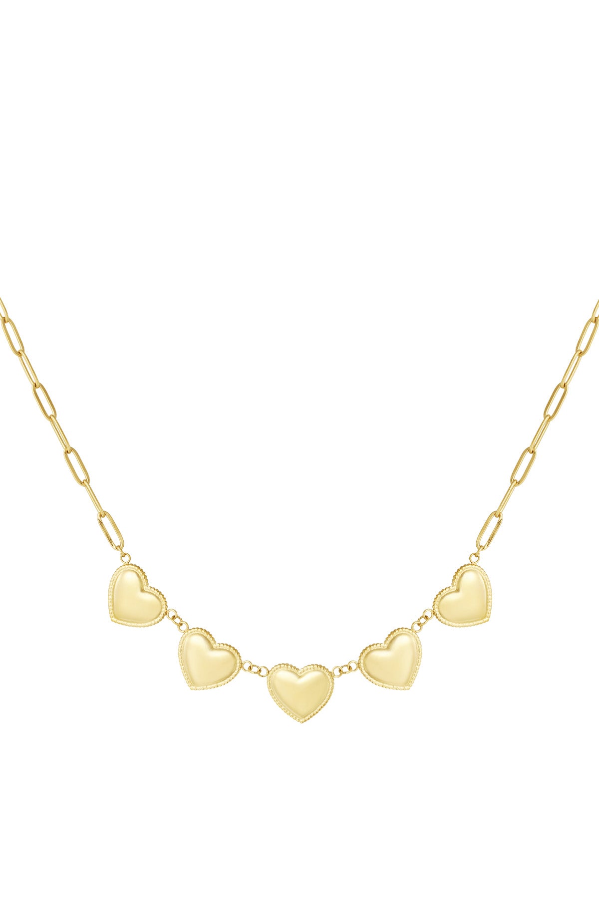 Full of love ketting goud