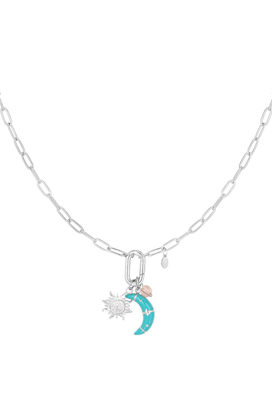 Moonlight ketting zilver