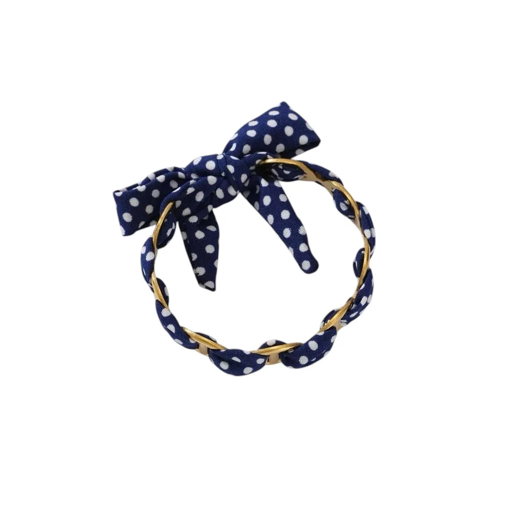 Bangle polka dot navy