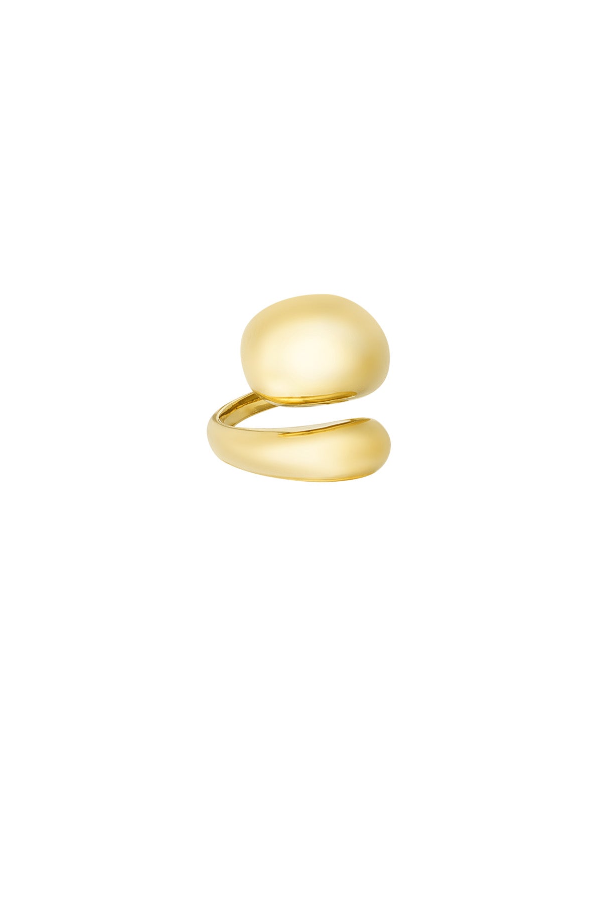 Connected ring goud