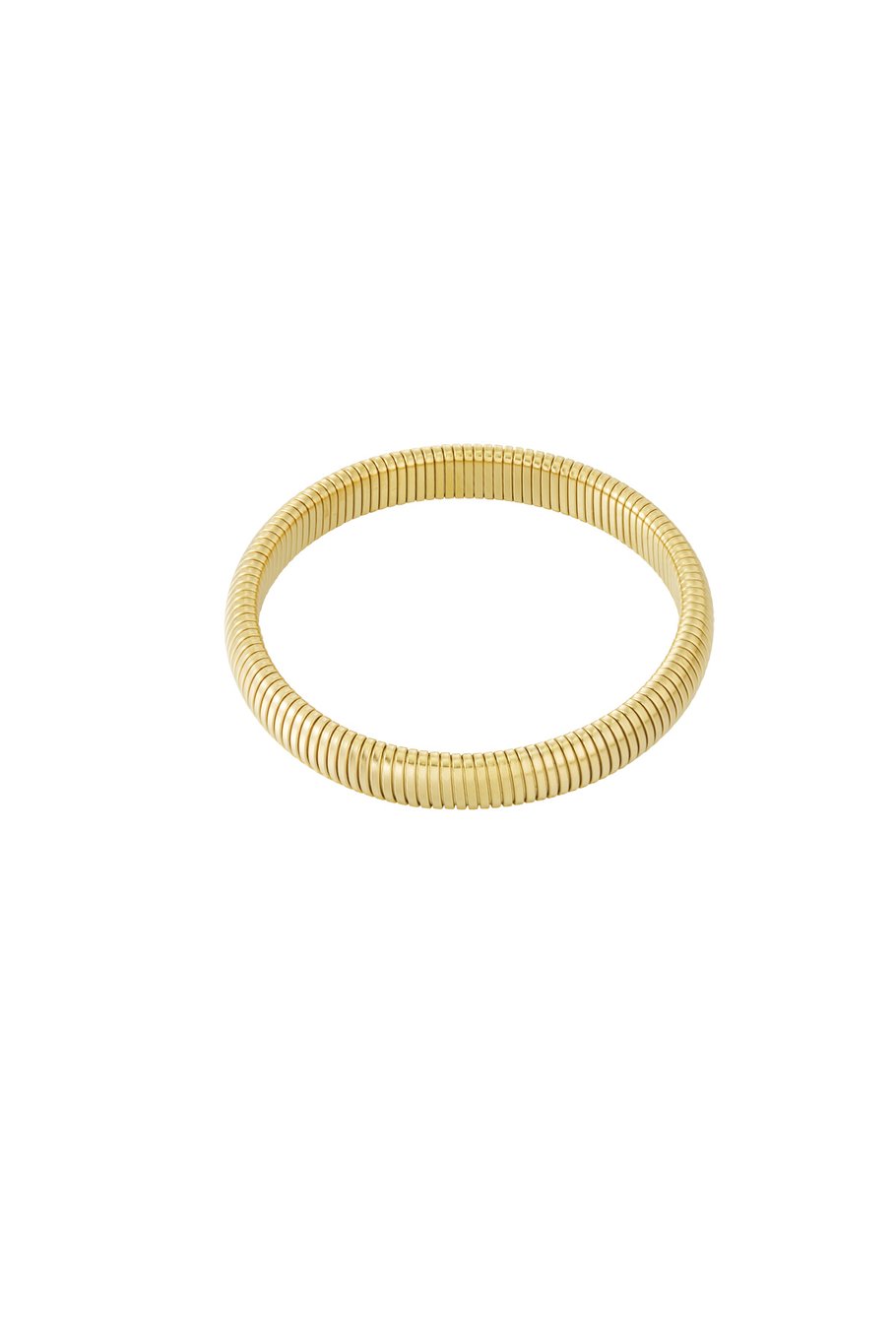 Snake bangle goud