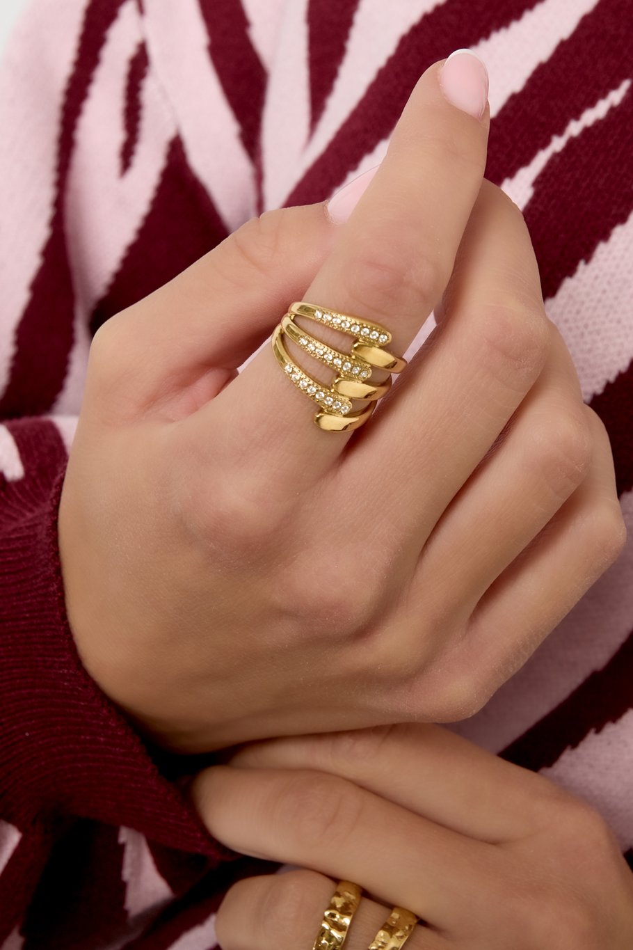 Classy ring goud