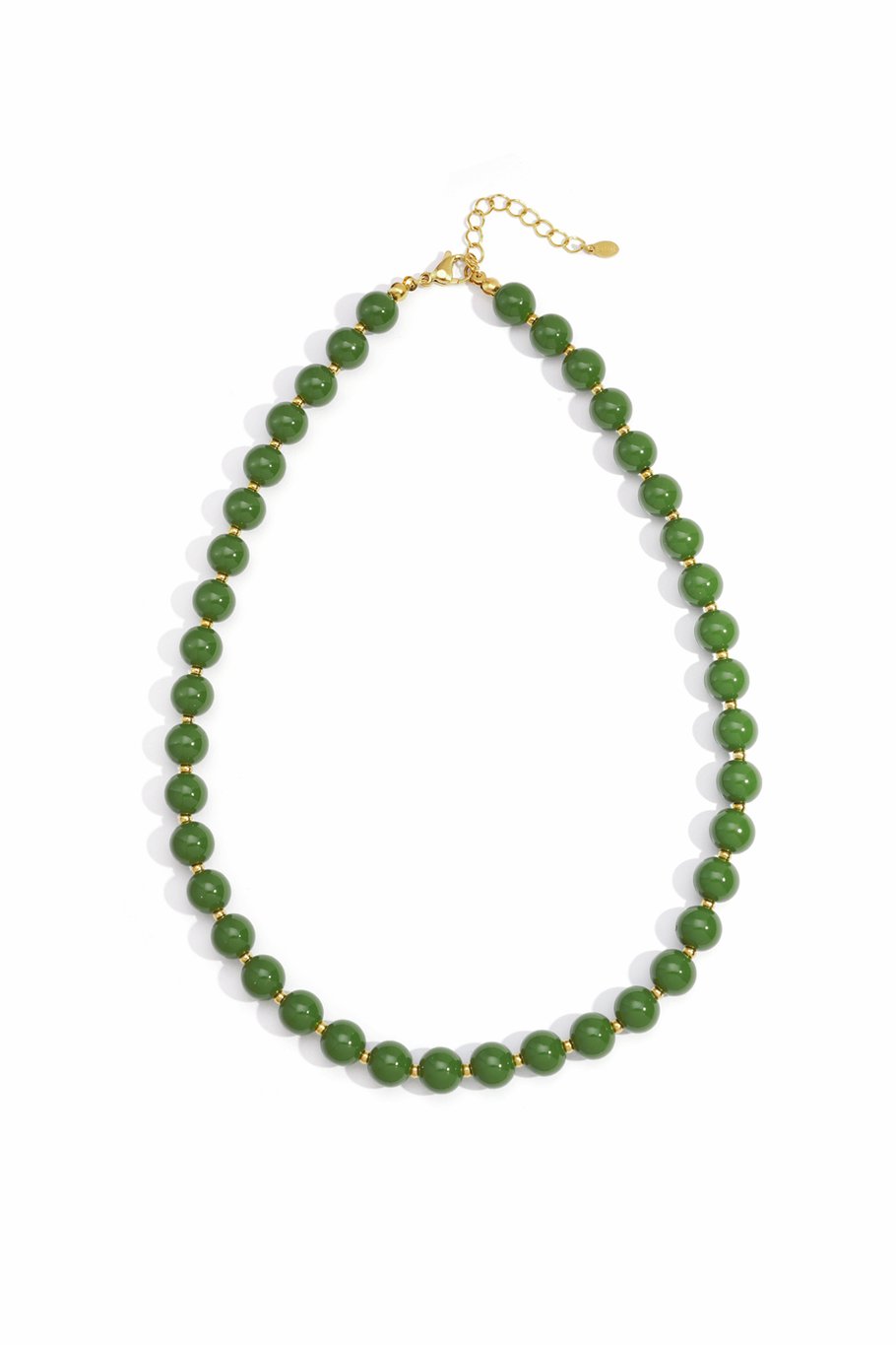 Kralenketting klein army groen