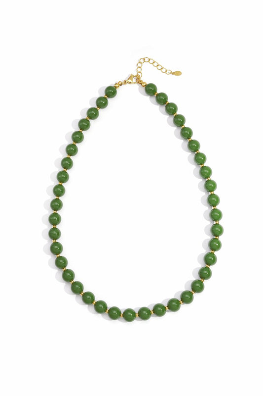 Kralenketting klein army groen