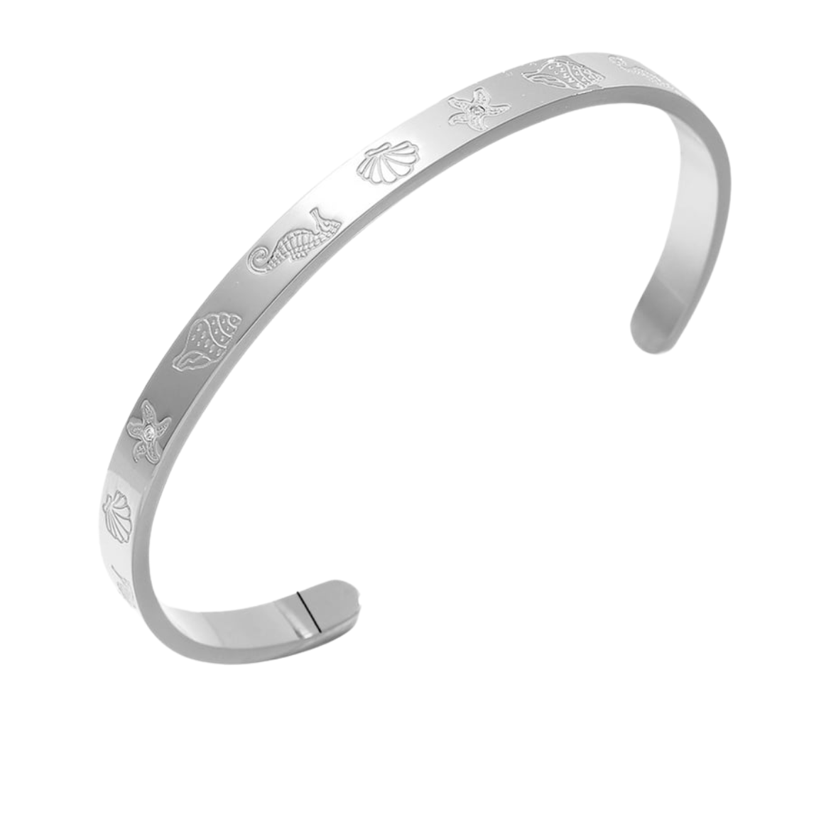 Summer party bangle zilver