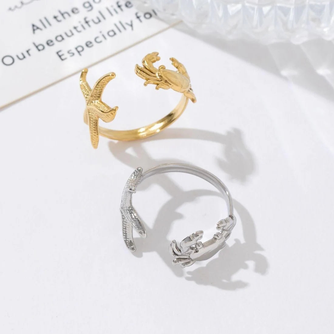 Crab shell ring