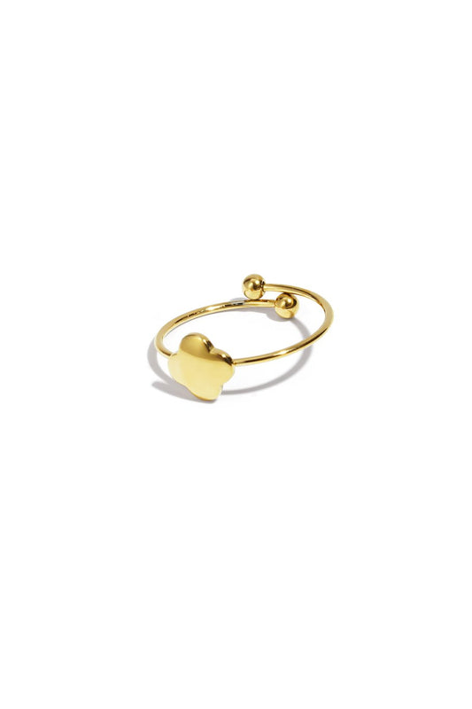 Clover girl ring goud