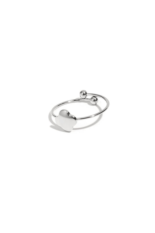 Clover girl ring zilver