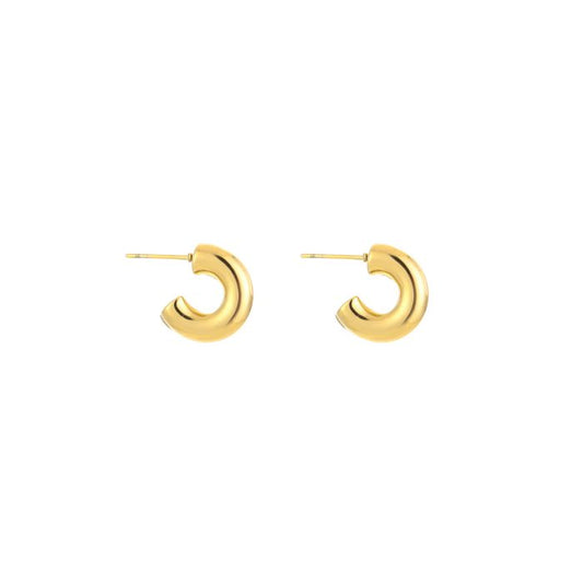 Kleine hoops goud