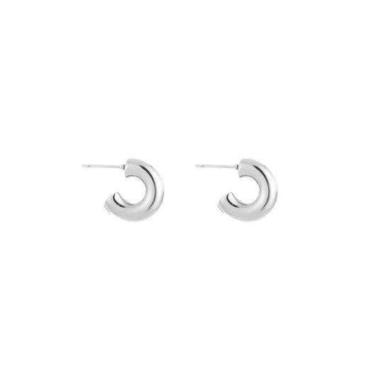 Kleine hoops zilver