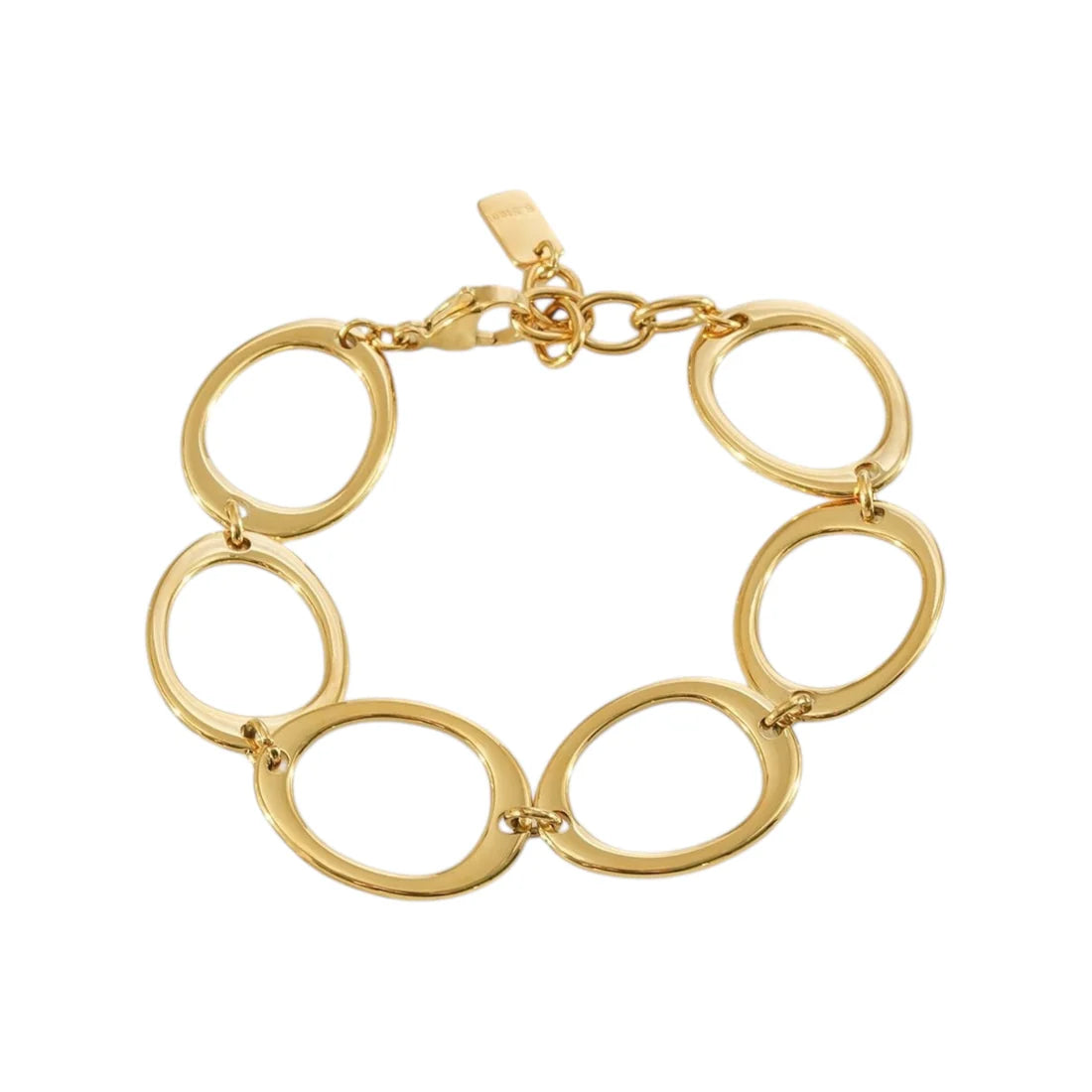 Full circles armband goud