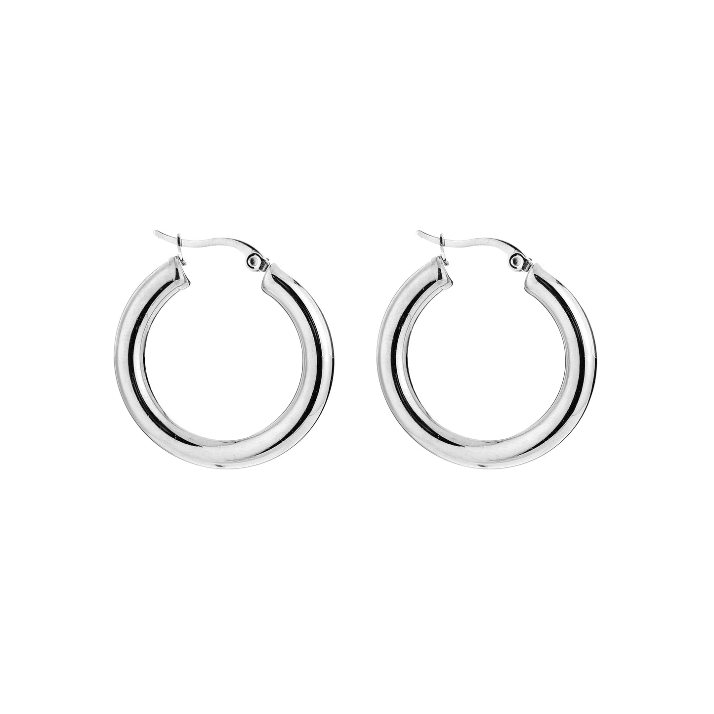 Big hoops silver