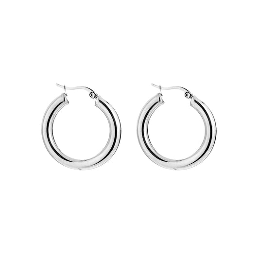 Big hoops silver