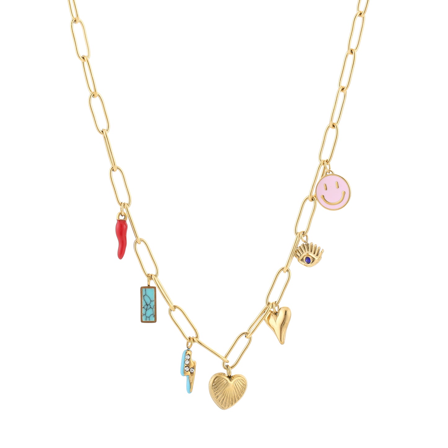Bedelketting spicy goud