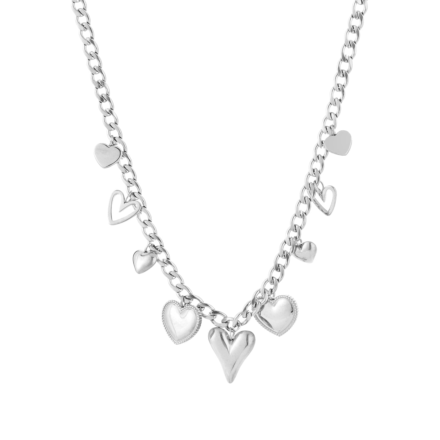 Bedelketting pretty 2.0 zilver