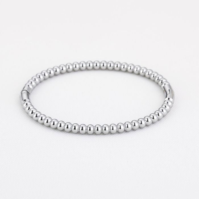 Bangle dots zilver