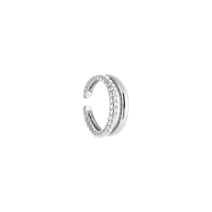 Ring dubbel zilver