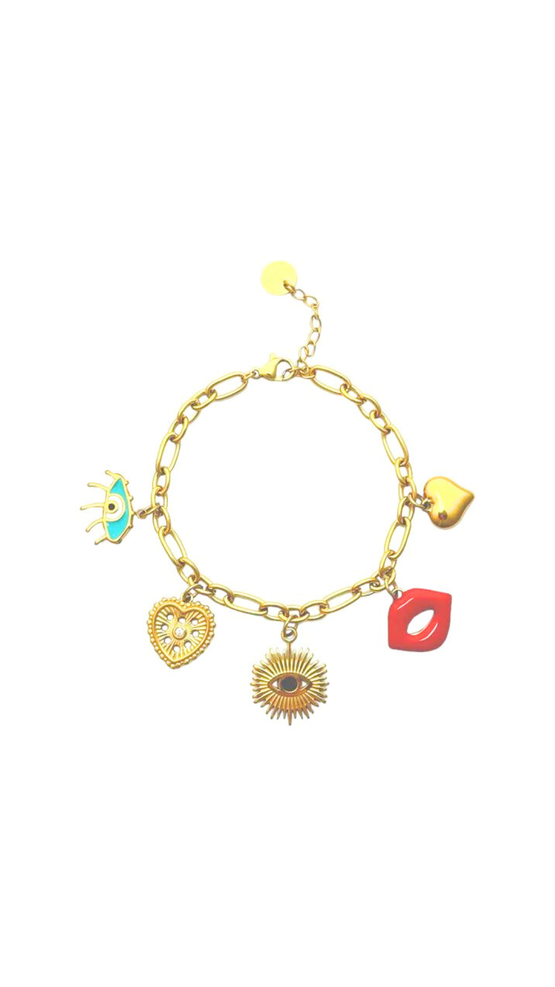 Bedelarmbandje Lissabon goud