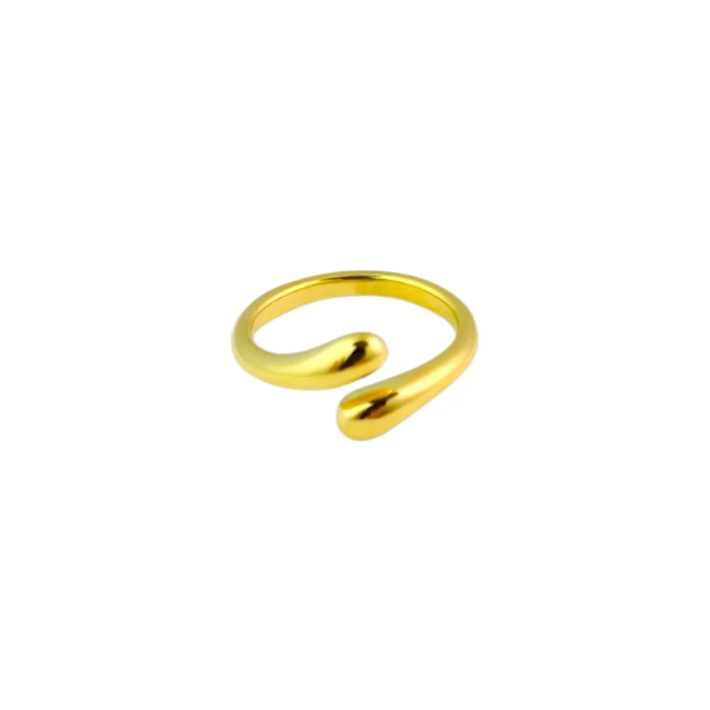 Open ring goud