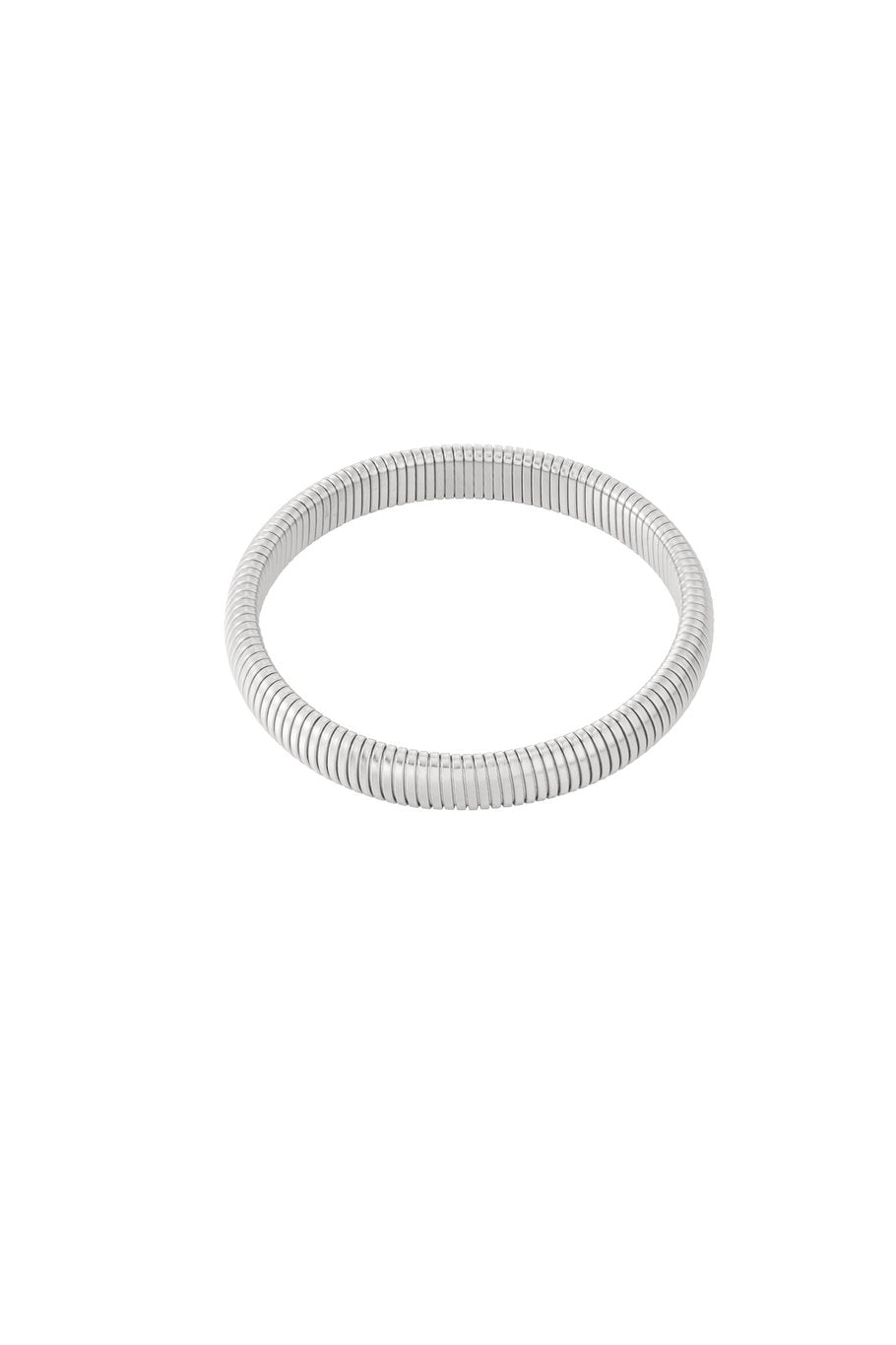 Snake bangle zilver