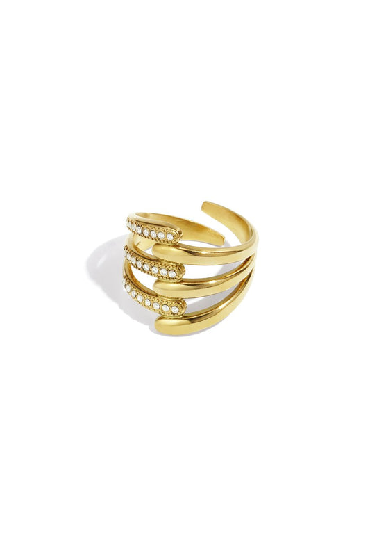 Classy ring goud