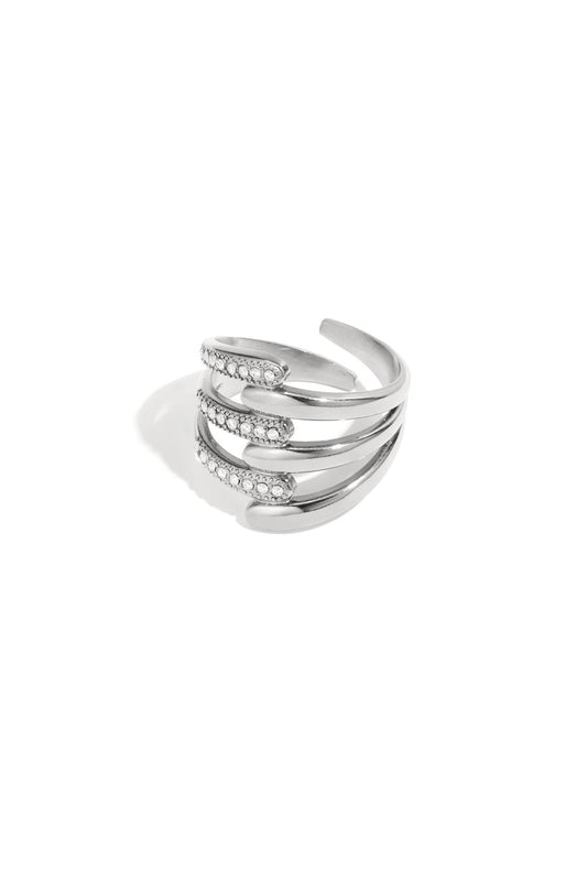 Classy ring zilver