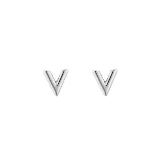 LV earrings silver