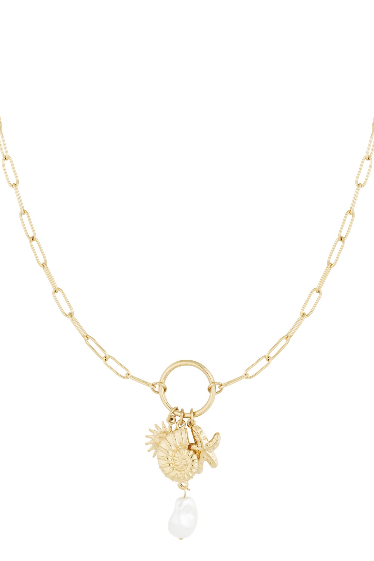 Coral coast ketting goud