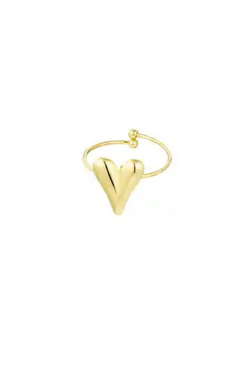 Summer love ring goud