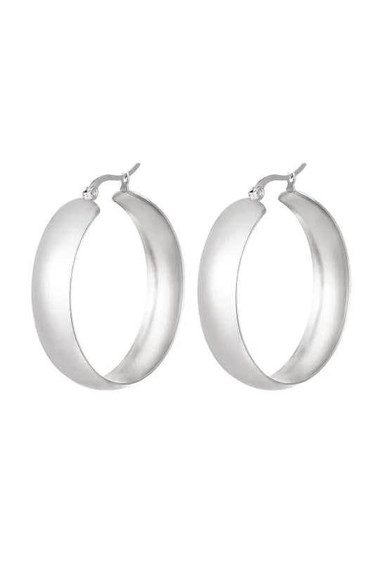 Chique oorbellen zilver