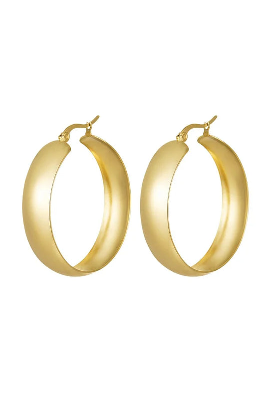 Chique oorbellen goud