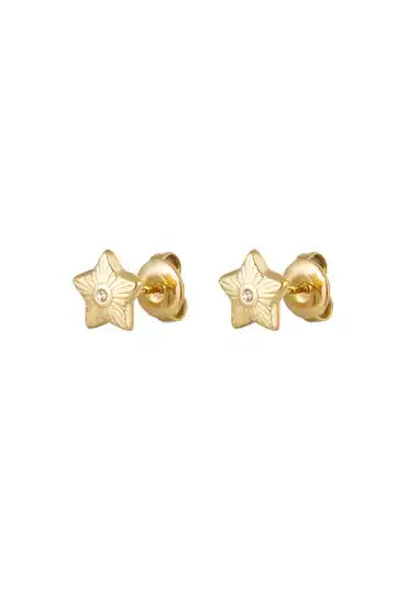 Star studs goud