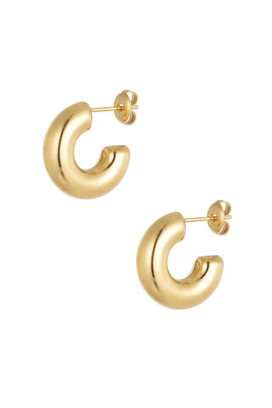 Chunky hoops gold