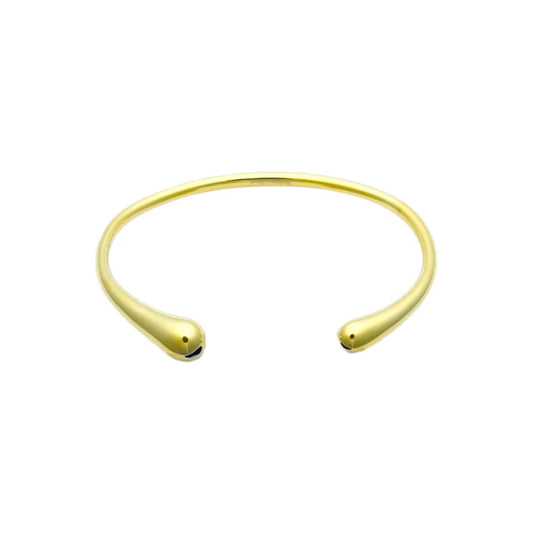 Connected bangle goud