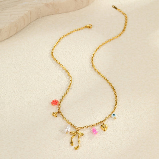 Bedelketting strikje goud