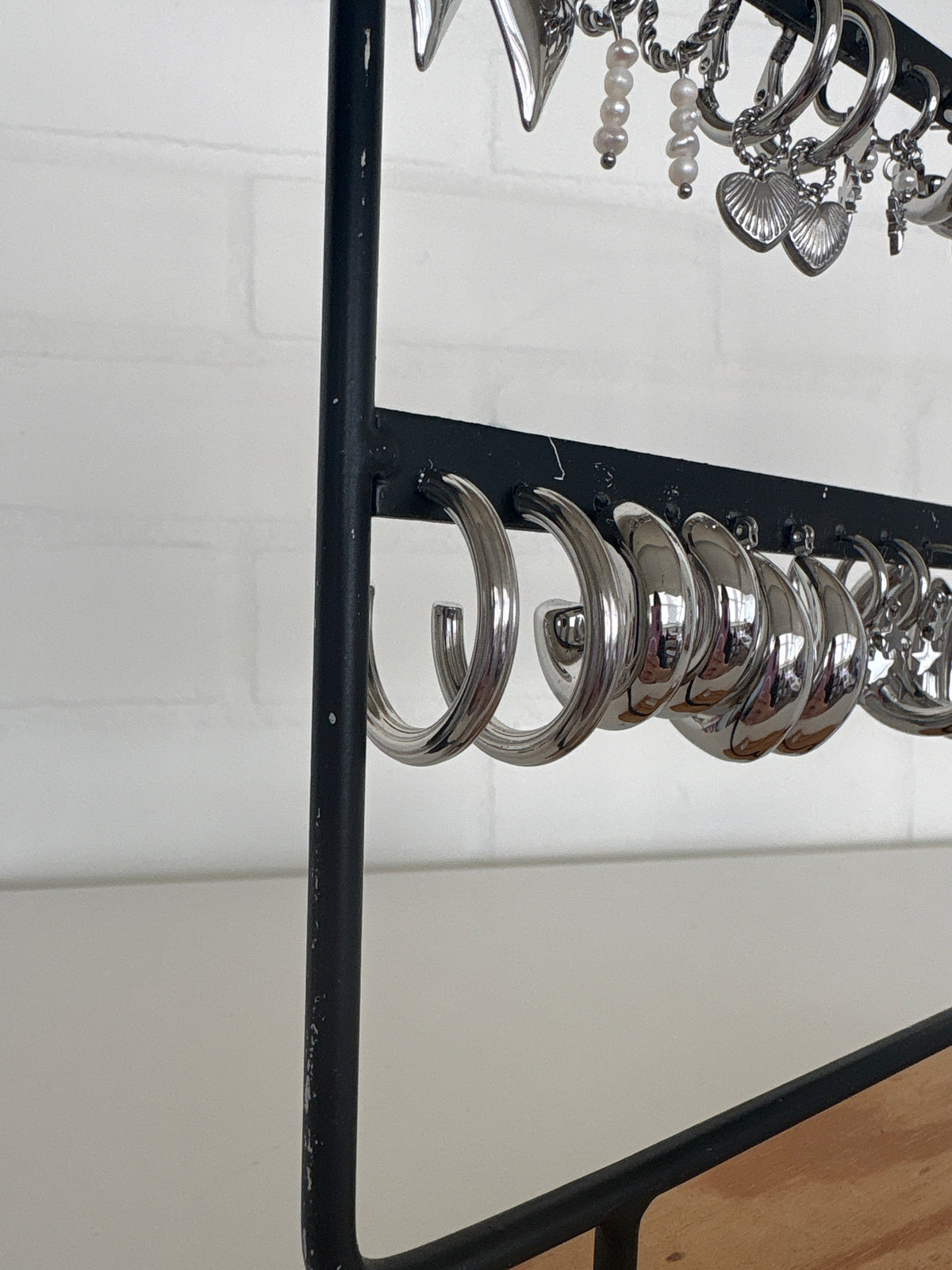 Dunne hoops zilver