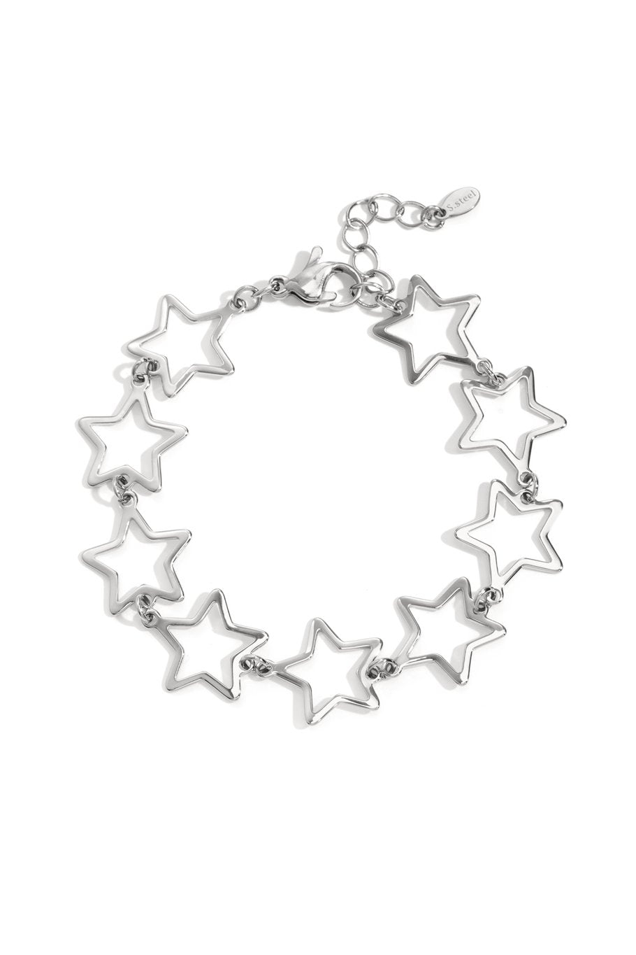 Sterren armband zilver
