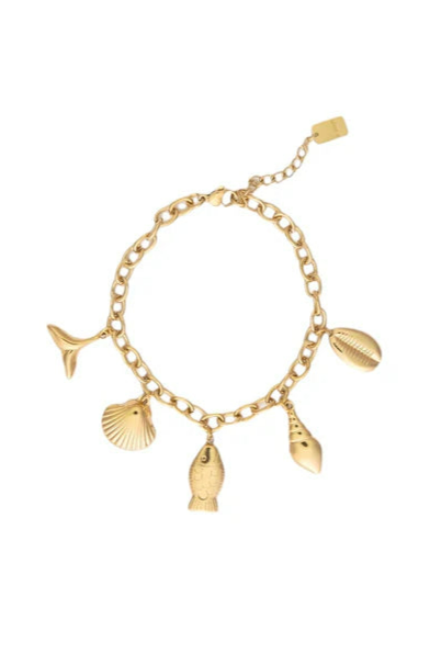 Bedelarmbandje Ibiza goud