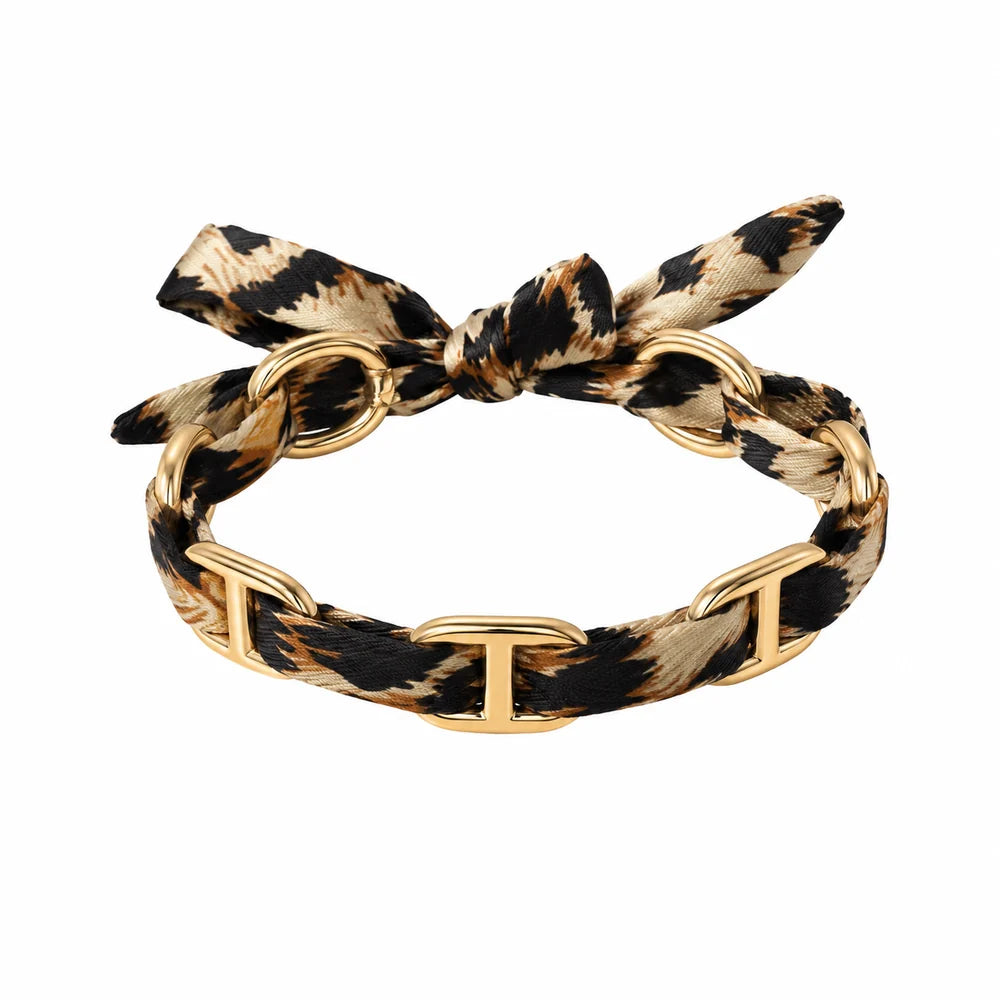 Bangle luipaard bruin