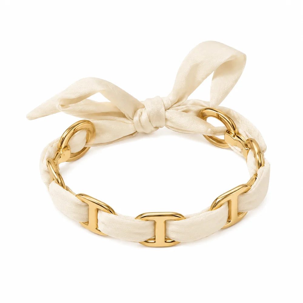 Bangle effen beige