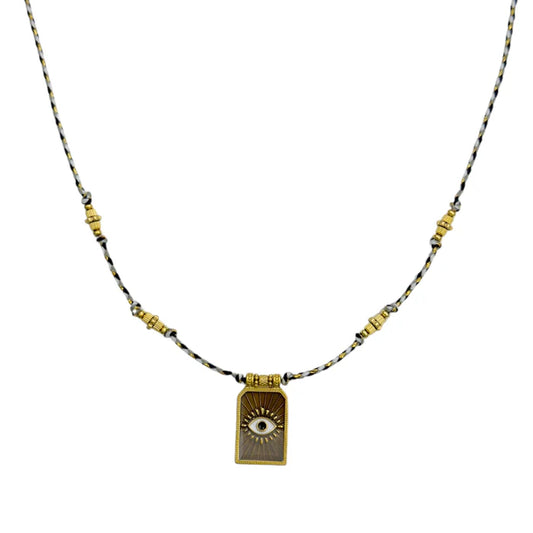 All eyes on me ketting zwart