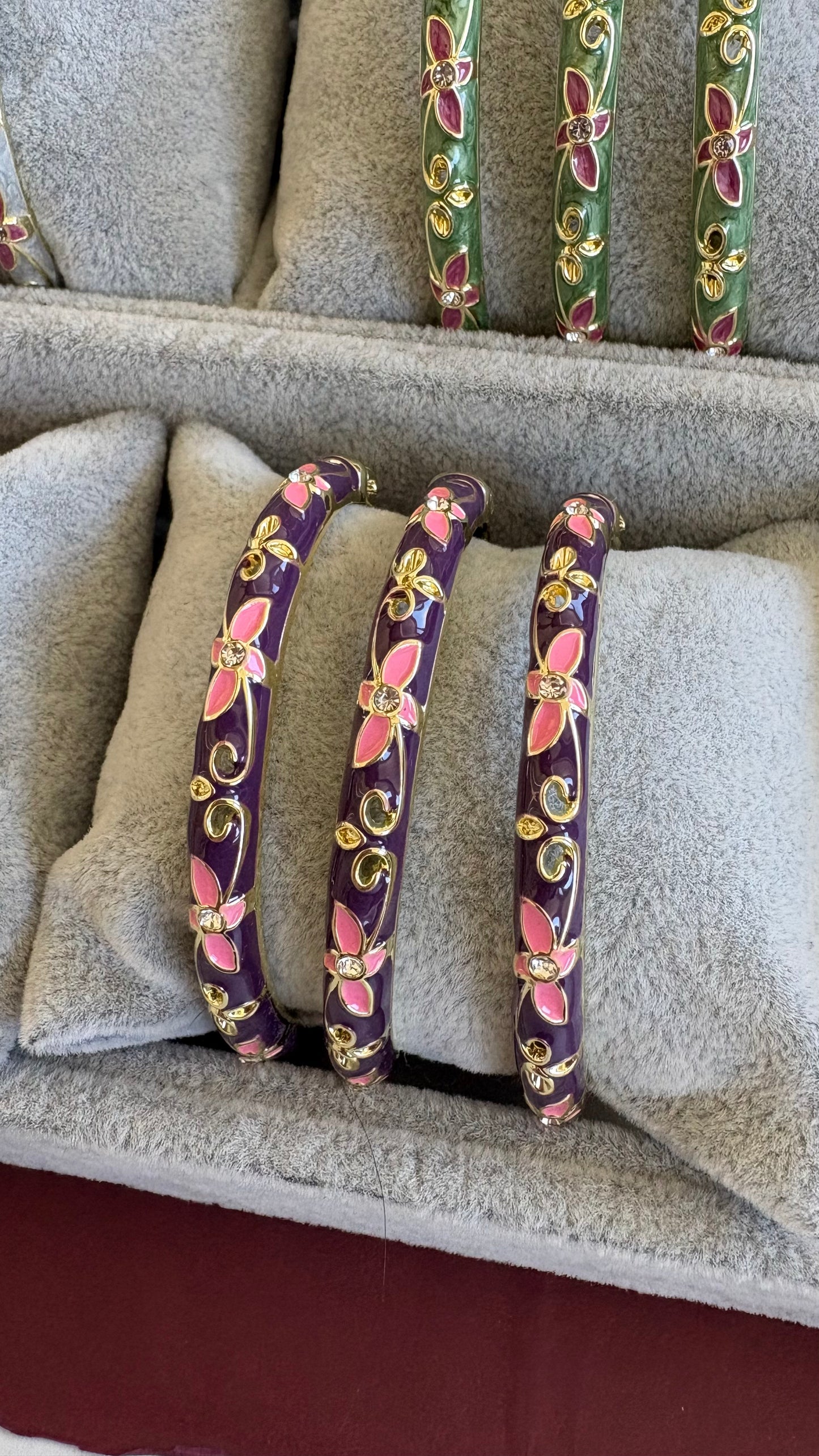 Amethyst bangle