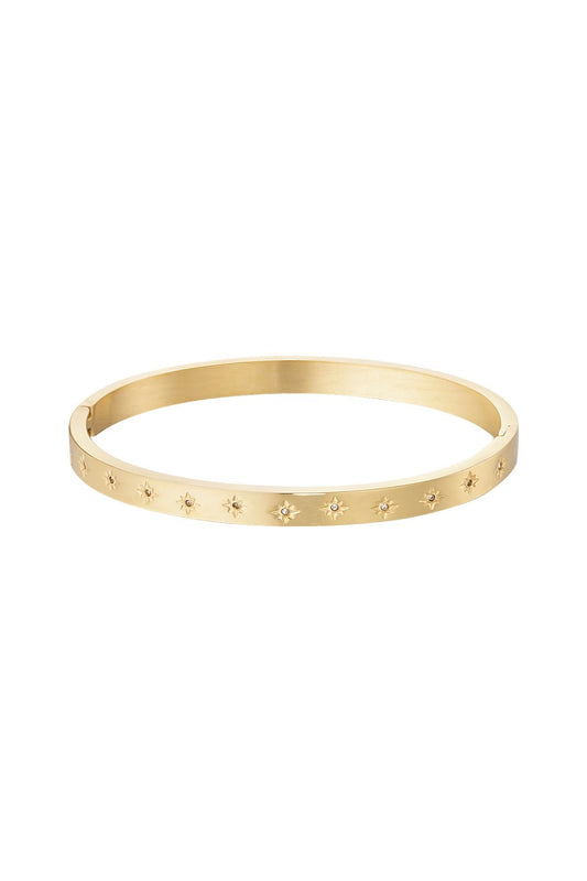 Bangle shooting stars goud