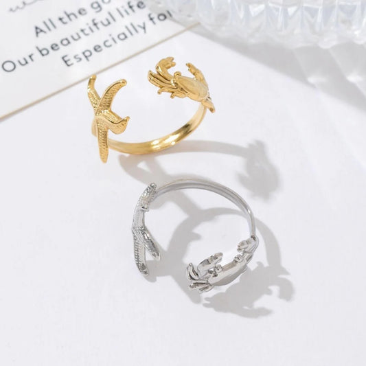 Crab shell ring