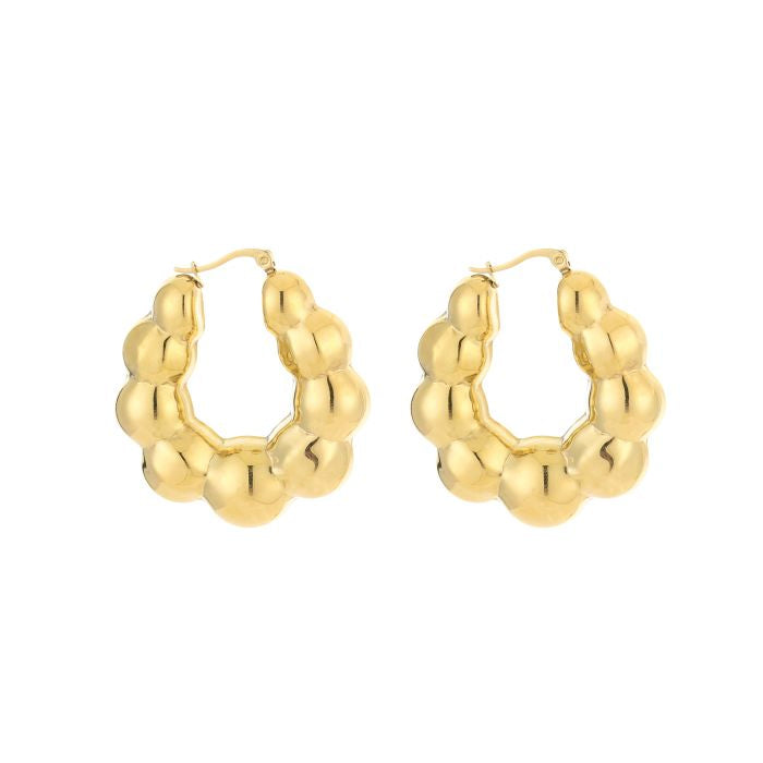 Bubbel hoops goud