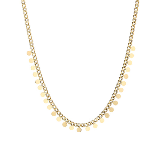 Full coins ketting goud