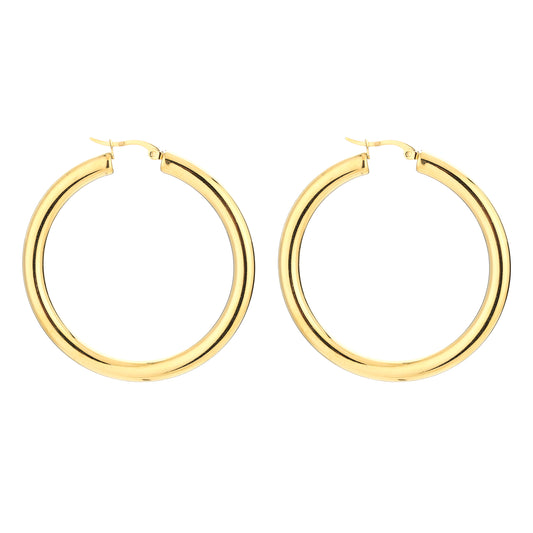 Statement hoops goud