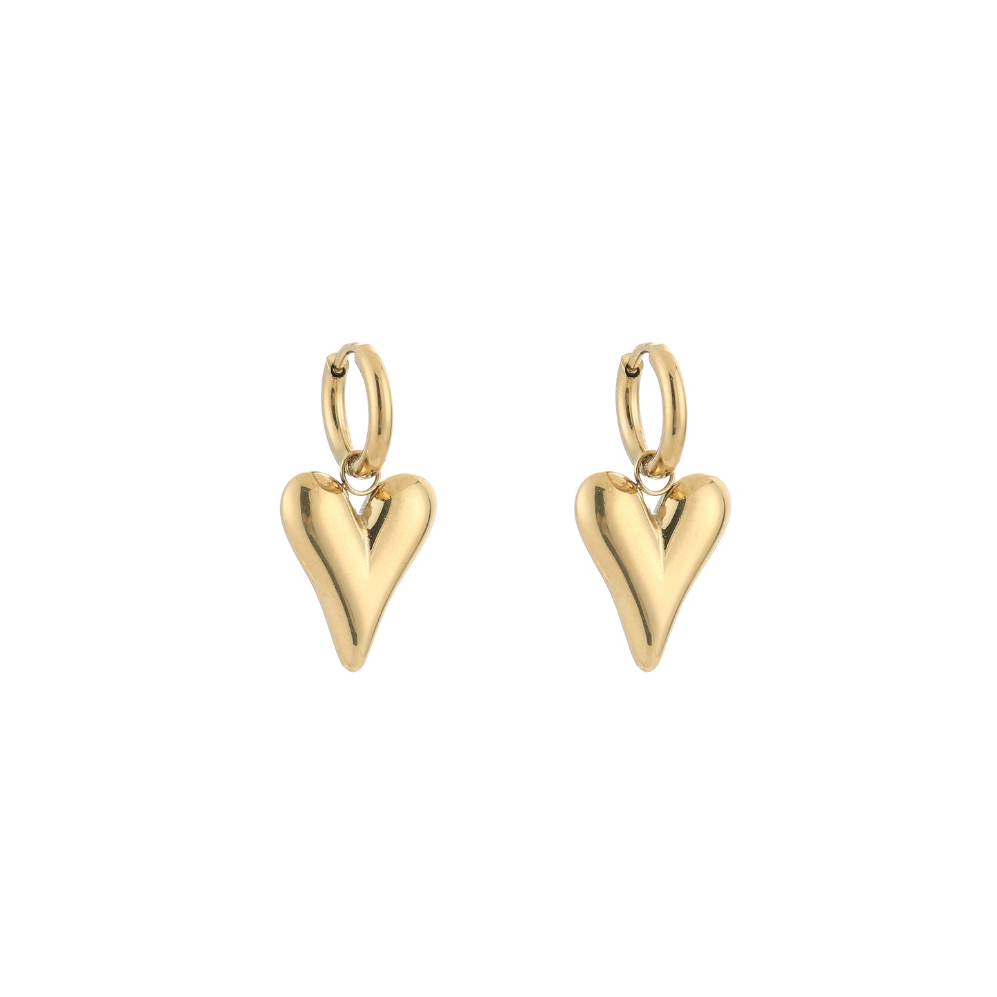 Summer love oorbellen goud