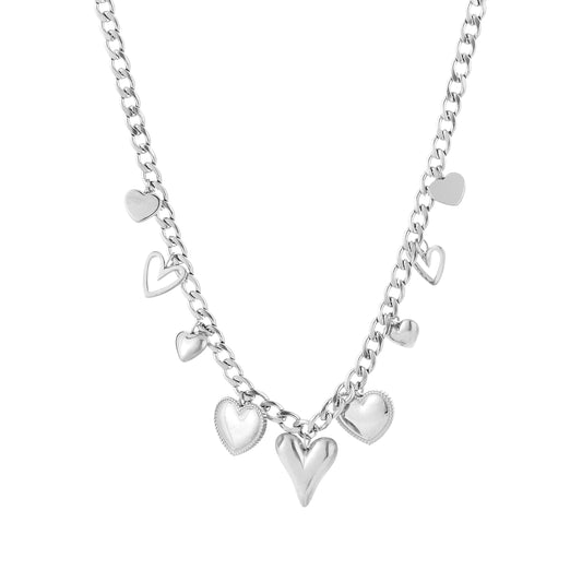Bedelketting pretty 2.0 zilver